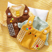 N 72961 Pet Dog Clothes Leash Spring Autumn ���ﹷ�·�ǣ����
