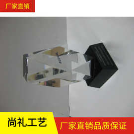 创意树脂水晶奖杯奖牌比赛颁奖毕业季企业公司年会纪念礼品水晶工