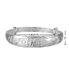 Dragon and Phoenix Chengxiang Bracelet [Silver]