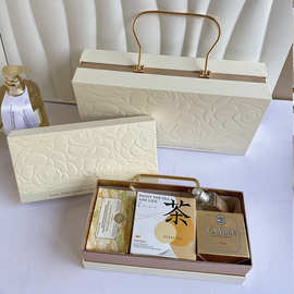 法式玫瑰手提伴手礼盒结婚订婚送伴娘喜糖空盒生日礼物外包装盒子