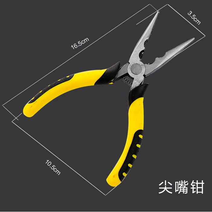 Промышленные заостренные плоскогубцы хром-ванадиевой стали 6 дюймов 8 дюймов портативный экономия усилий по снятии проволоки