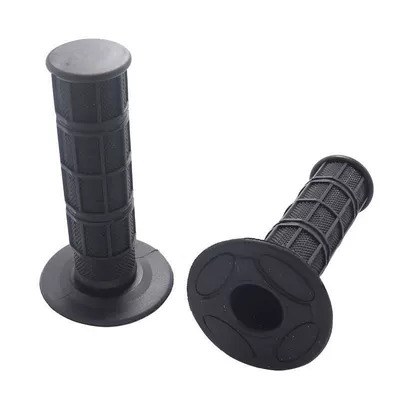 accessories modified monochrome soft grip | Motorcycle Handle Cover - black