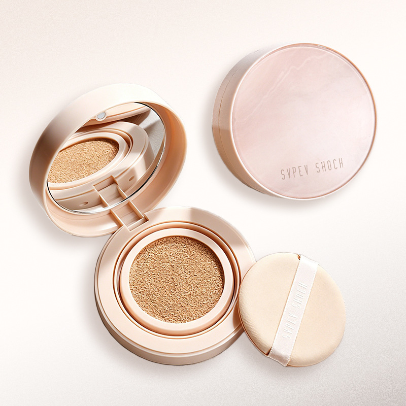 Zibo Color Moment Moisturizing Long-Lasting Makeup Cushion Concealer Does Not Stick to Powder, Does Not Dry Out, Is Light, Moisturizing, Long-Lasting, Clear and Does Not Remove Makeup