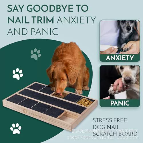 Трансграничная бамбуковая собака шлифовальный коготь скрытая еда Интерактивная коробка собачий коготь корм дрессировка деревянный коготь домашняя собака игрушка для домашних животных