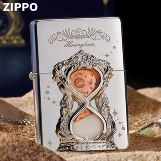 Zippo芝宝正品打火机夜光沙漏个性礼物煤油砂轮送礼批发