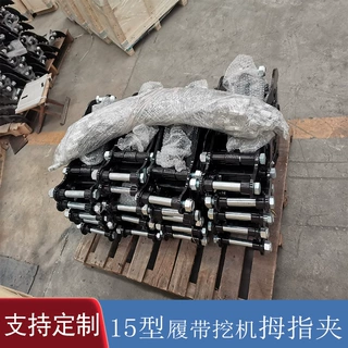 常年批发挖斗拇指夹一体机 机械式快换挖斗欧美销售挖机松土