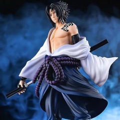 ナルト呪印サスケスタンディングアップグレードバージョン箱入りフィギュア高品質おもちゃ誕生日ギフトモデル装飾品