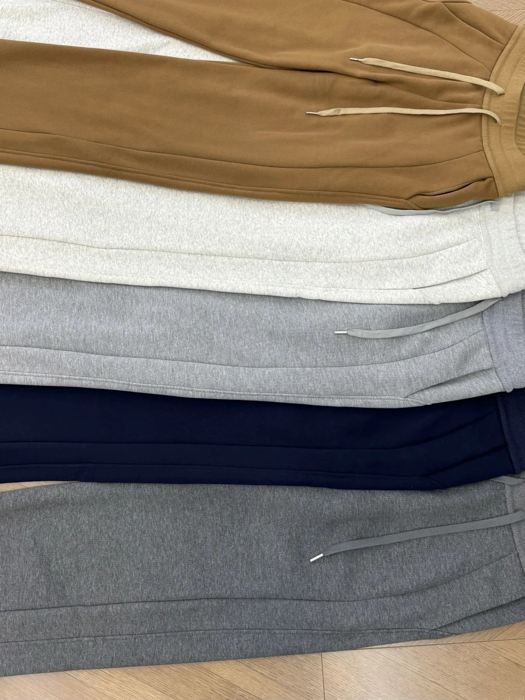 [재고 입체 허리] 새로운 느슨한 슬림 스트레이트 다리 넓은 다리 유행 얇은 바지 여성의 봄과 가을 20