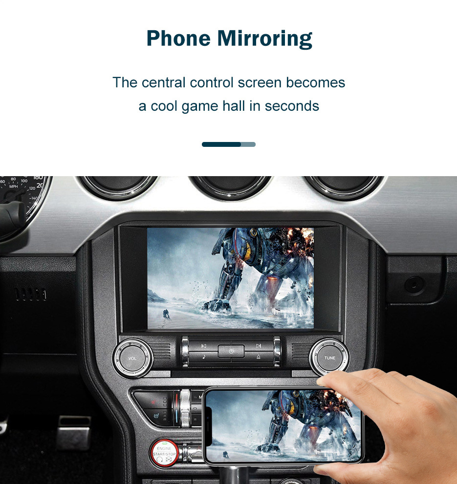 Road Top Wireless Apple CarPlay Is Suitable for Ford SNYC2 Ford Decoder Module Decoder Box