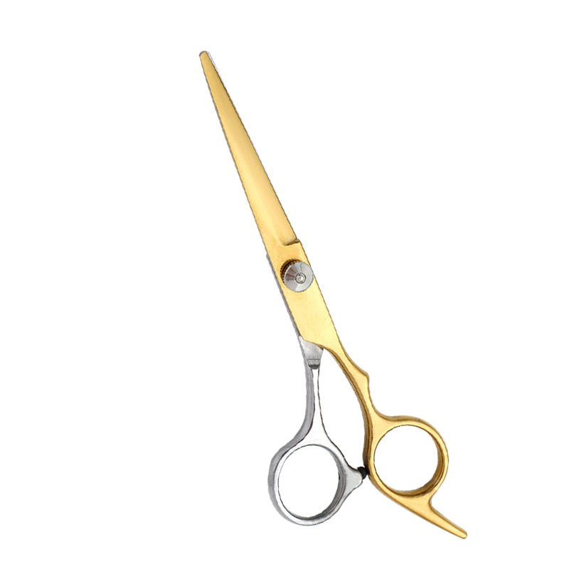 Fábrica al por mayor de 6 pulgadas tijeras de pelo profesional estilista de pelo tijeras de peluquería corte de pelo tijeras planas tijeras de dientes finos traje