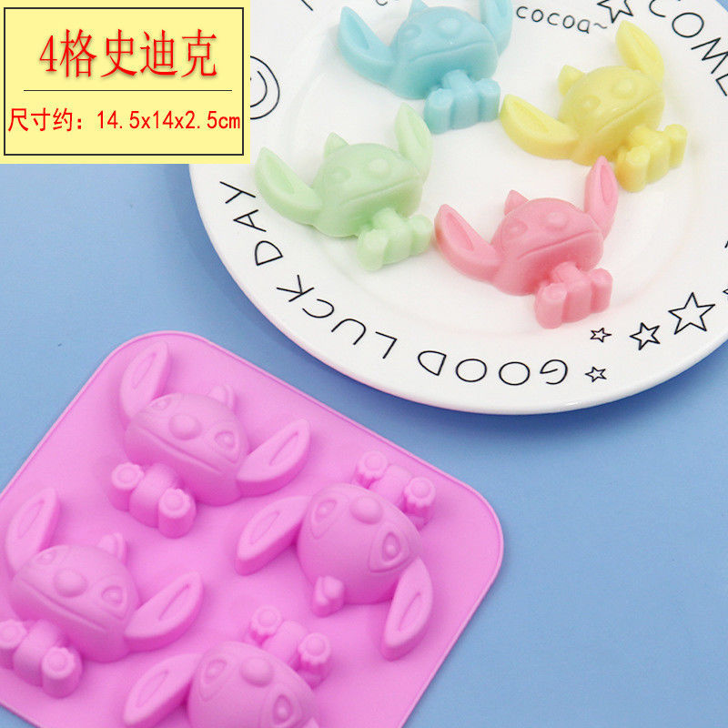 Molde de silicona para pudín gelatina chocolate y jabón DIY