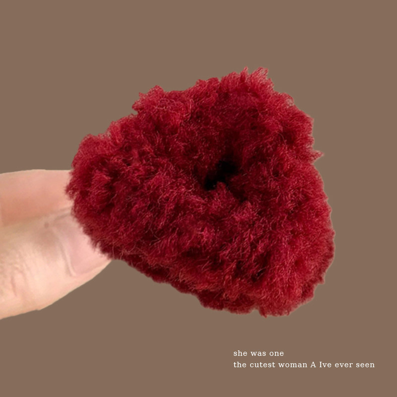 Red cat ear plush gripper