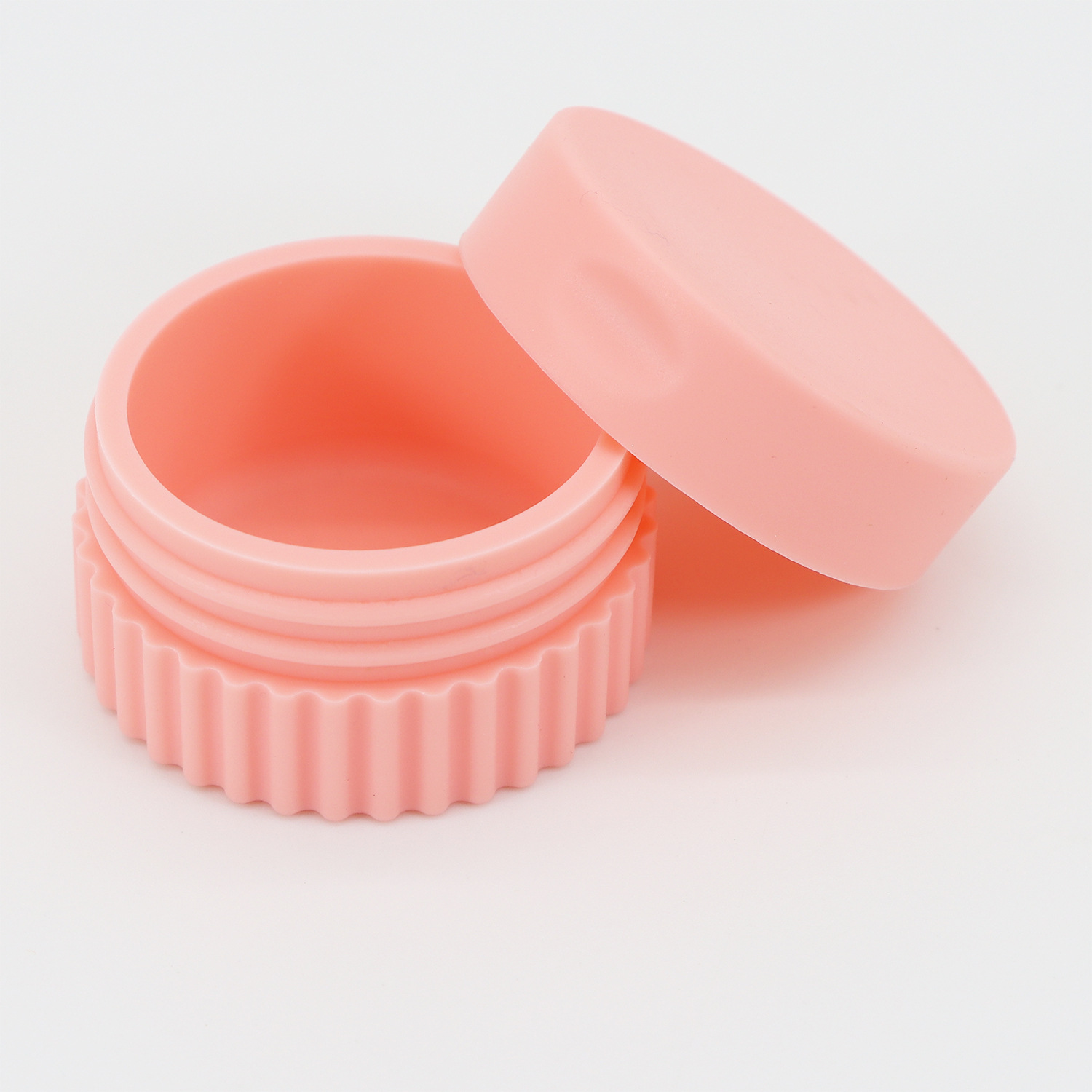 Caja de embalaje de silicona caja de polvo suelto de viaje portátil caja de medicina botella de embalaje de loción caja de almacenamiento de joyería con tapa botella de crema