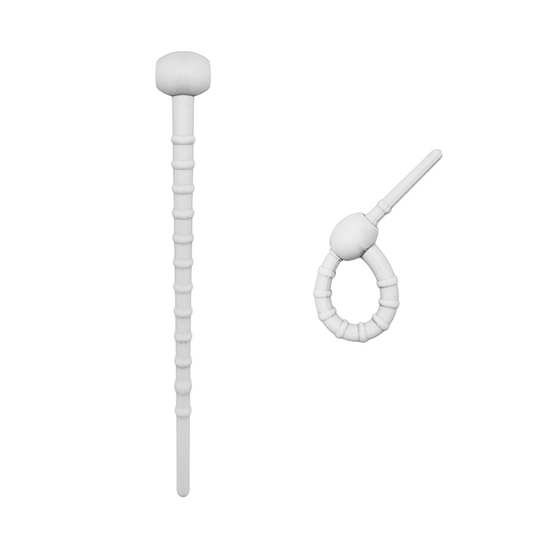 MINI data cable tie silicone 95mm cable organizer storage wire fixed strap