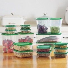 越境冷蔵庫収納プラスチック保存箱十七点セット雑穀果物と野菜の保存食品箱十点セット
