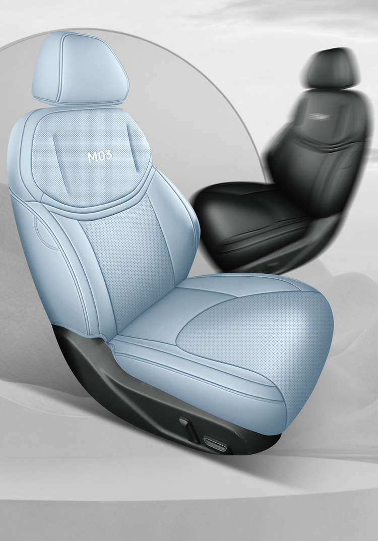 Xiaopeng MONA M03 special suede four seasons GM cushion ventilated and breathable saddle cushion seat cover