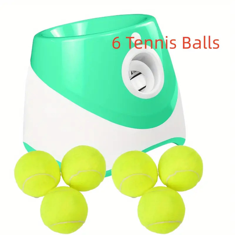 Amazon Pet Perro Tenis Lanzador automático lanzador de juguetes al aire libre lanzador de bolas nuevos fabricantes de fuentes