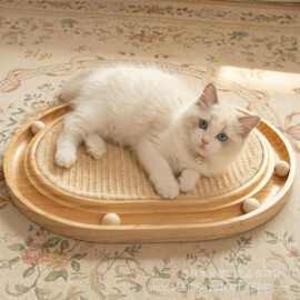 猫抓板耐磨不掉屑立式猫爪板猫窝一体剑麻猫爬架耐抓猫咪玩具