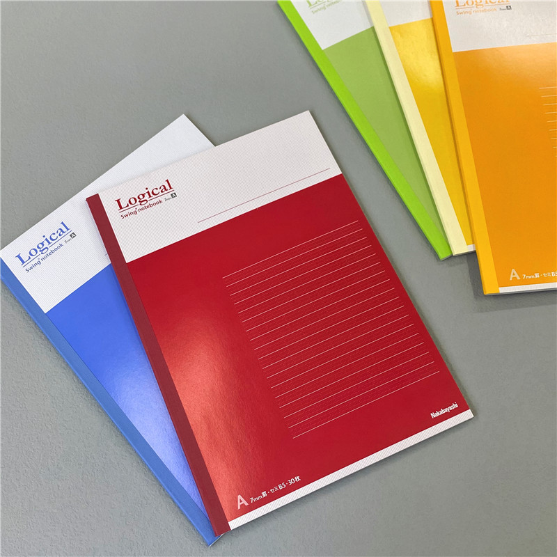 Nakabayashi Zhonglin Bloc de notas B5 Logic notas oficina copia blanda portátil ligero simple Lógica