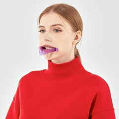 唇筋トレーニング器豊唇器顔トレーニング器下顎咀嚼器トレーニング器顔フィットネス咬筋トレーニング器