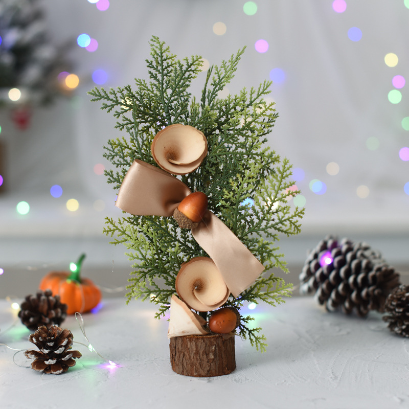 Christmas Retro Christmas Tree Pvc Party Ornaments display picture 2