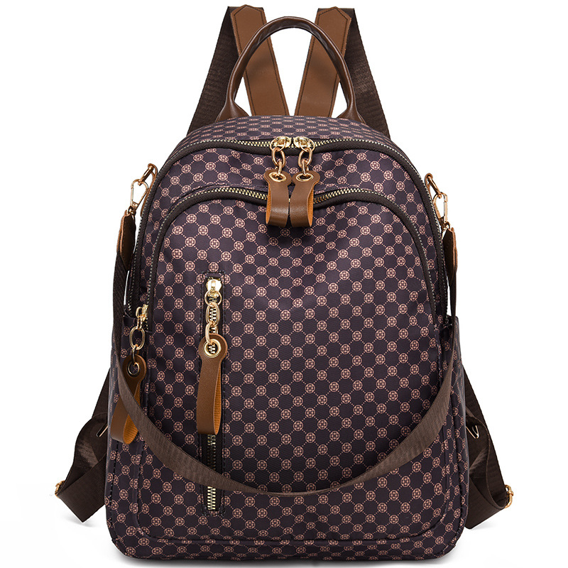 Exclusividad transfronteriza 2024 nueva moda moda moda señoras mochila casual de gran capacidad mochila de viaje urbano de gran capacidad