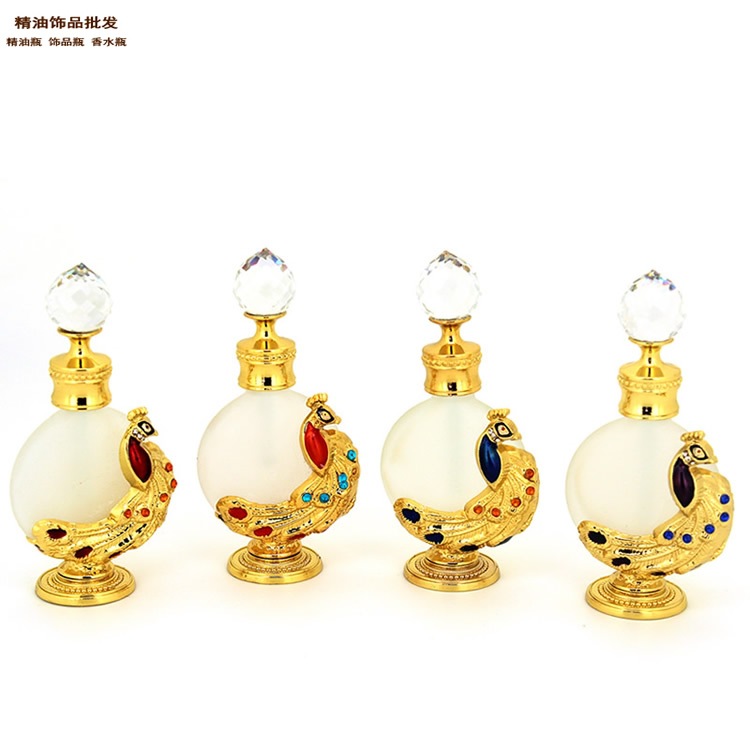 精油饰品网12ml小孔雀款金黄色香水瓶全图1.jpg
