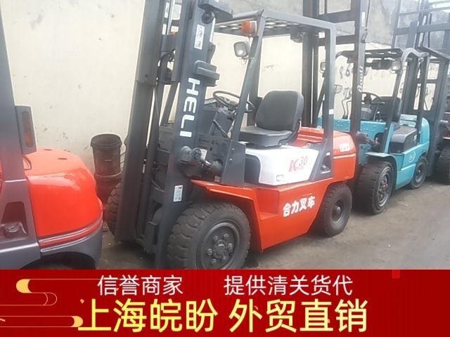 常年出口提供货代二手叉车处理 柴油3吨转让2吨3吨4吨侧移夹抱叉