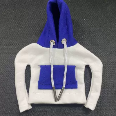 Sürətlər qutusu və əl tormozu başlıqları — Gear Lever Hooded Clothing - car-stall-small-sweater-stitching-white-blue-pocket