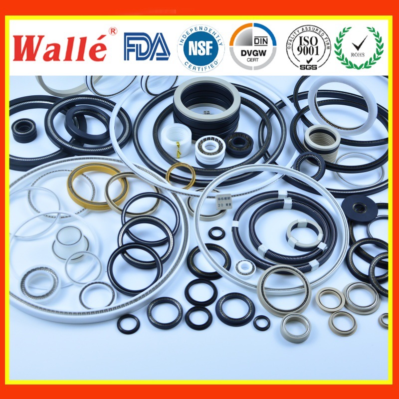 双唇旋转油封密封件 耐高压耐磨损机械制造用 旋转高压油封密封圈