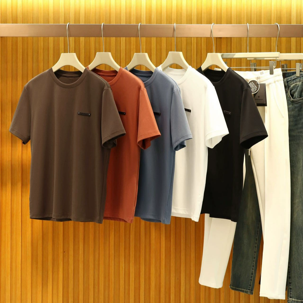 Легкая роскошь! Летняя сдержанная облачная островная хлопчатобумажная пара модного дикого дизайна