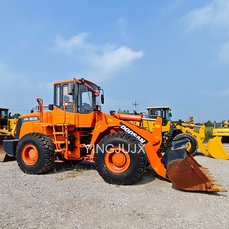 Doushan DL505 cargador de cuatro ruedas motor Weichai rentable exportación transfronteriza exportación en el extranjero
