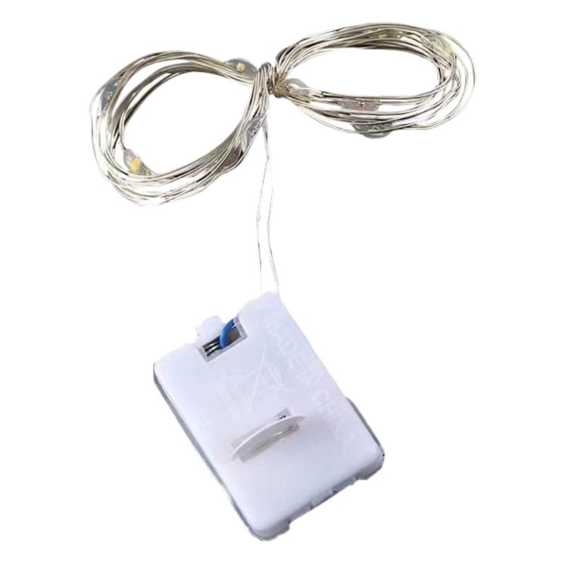 Caja pequeña blanca con linterna, decoración para ramo y regalo floral