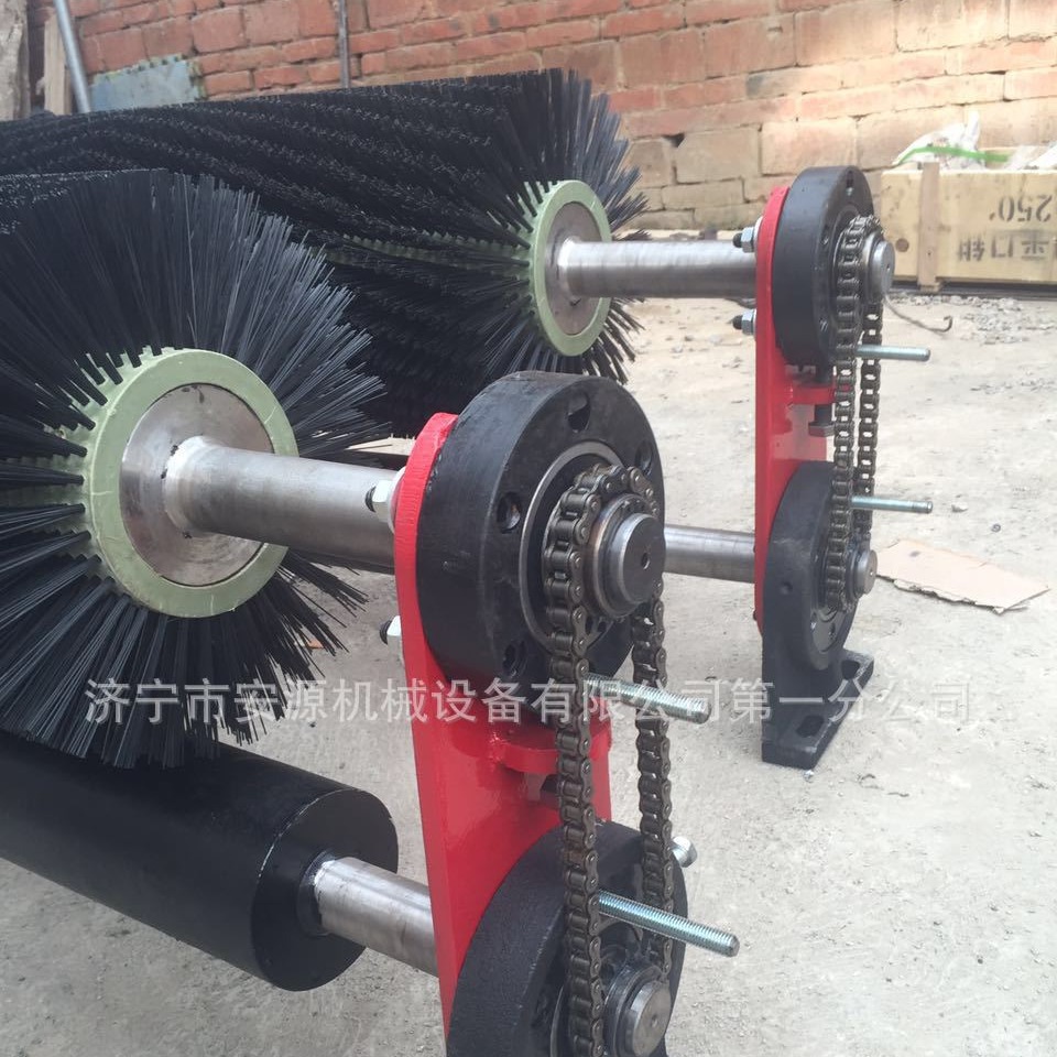 2017年优惠无动力清扫器 被动滚刷清扫器