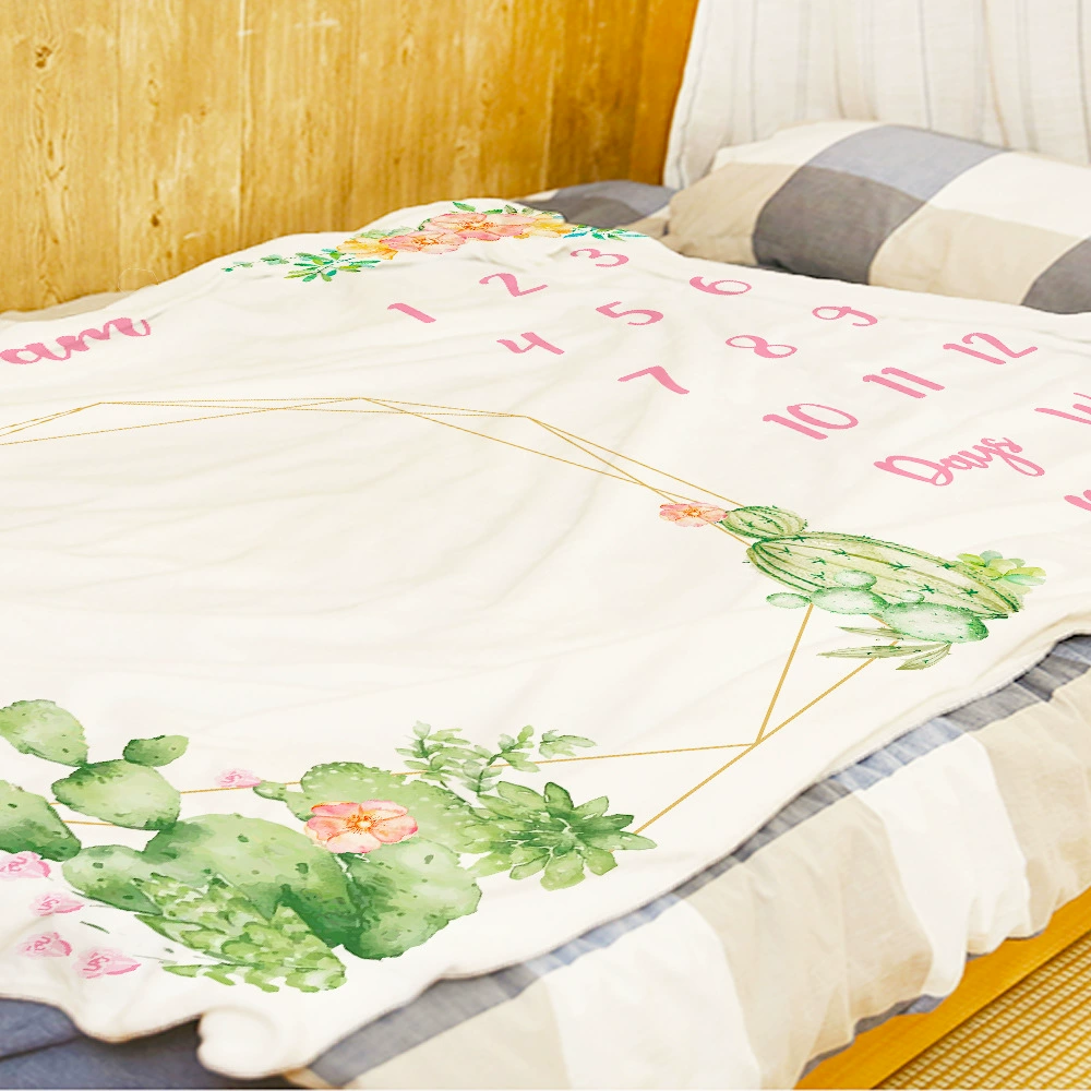 Оптовые трансграничные специальные одеяла, чтобы изготовить индивидуальное однослойное детское фланелевое одеяло на заказ одеяло для обеденного перерыва