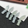 Myanmar Jade a cargo diy colour Knife jade Pendant Pendant Jade article Arts and Crafts Manufactor wholesale