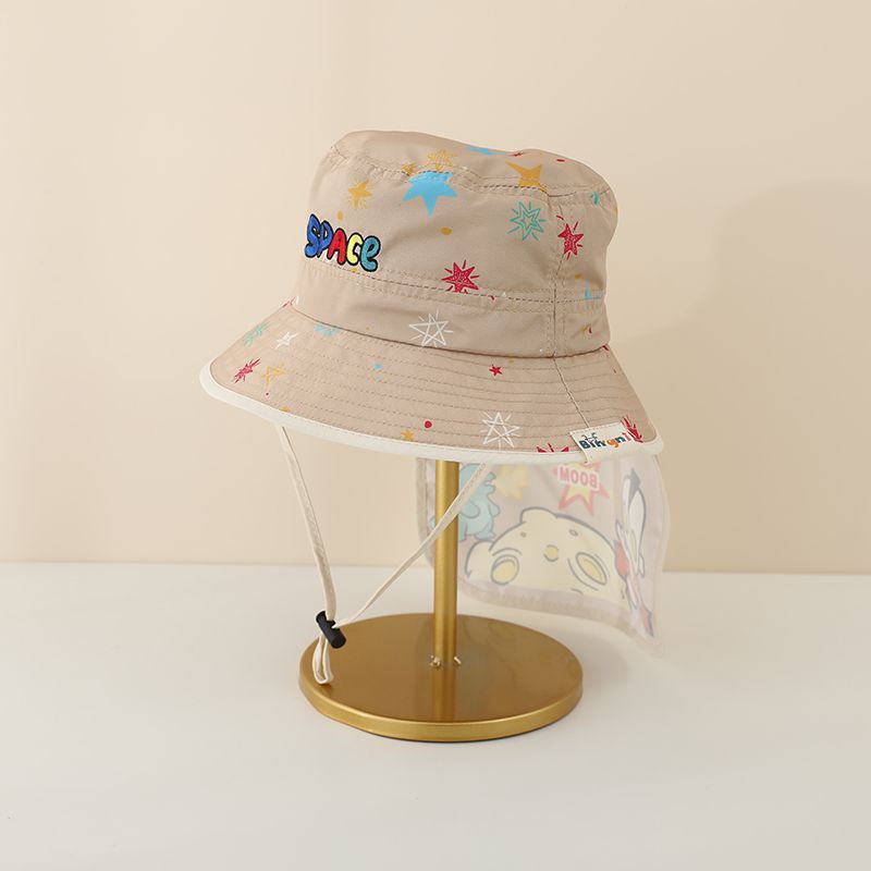 Sombrero Pescador Infantil con Protector de Cuello Poliéster Protección solar para Playa image 6