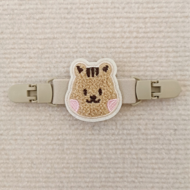 INS estilo coreano clip de suspensión oso pantalones de tirantes para niños clip anti-caída clip de la correa del hombro soporte de la falda de la suspensión antideslizante artefacto de hombro