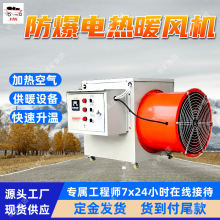 防爆电热暖风机 厂家出售车间防爆取暖风机 快速升温防爆电暖风机