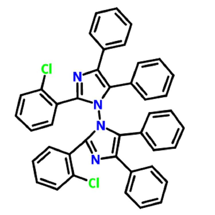 邻氯代六芳基双咪唑  CAS:1707-68-2  98%  现货  价格详询