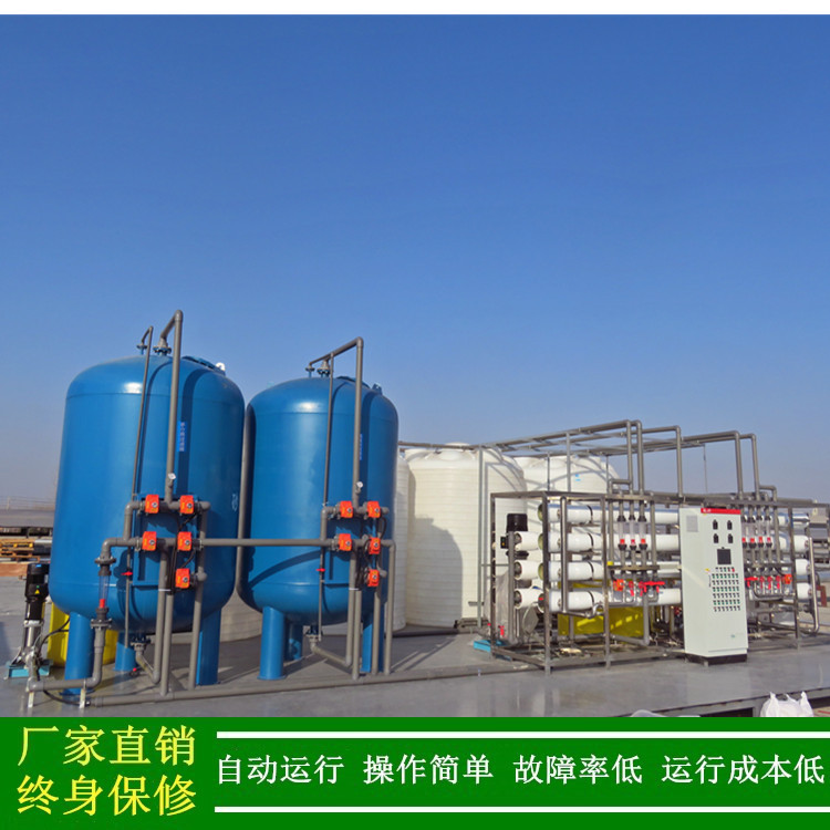 二级反渗透纯水设备_15吨单级双级反渗透纯净水设备_绿健厂家直销