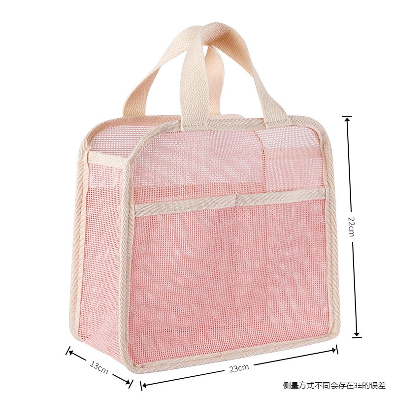 Korean woven handheld purse, storage bag for gym, cosmetic bag, shoulder bag
