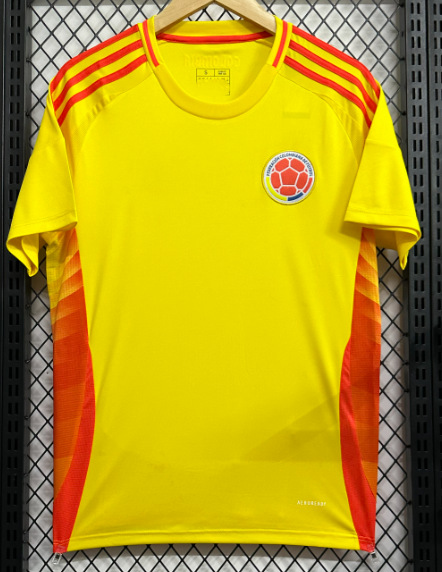 Una pieza de camiseta 2425 equipo nacional México Italia Brasil España Portugal uniforme de fútbol bordado