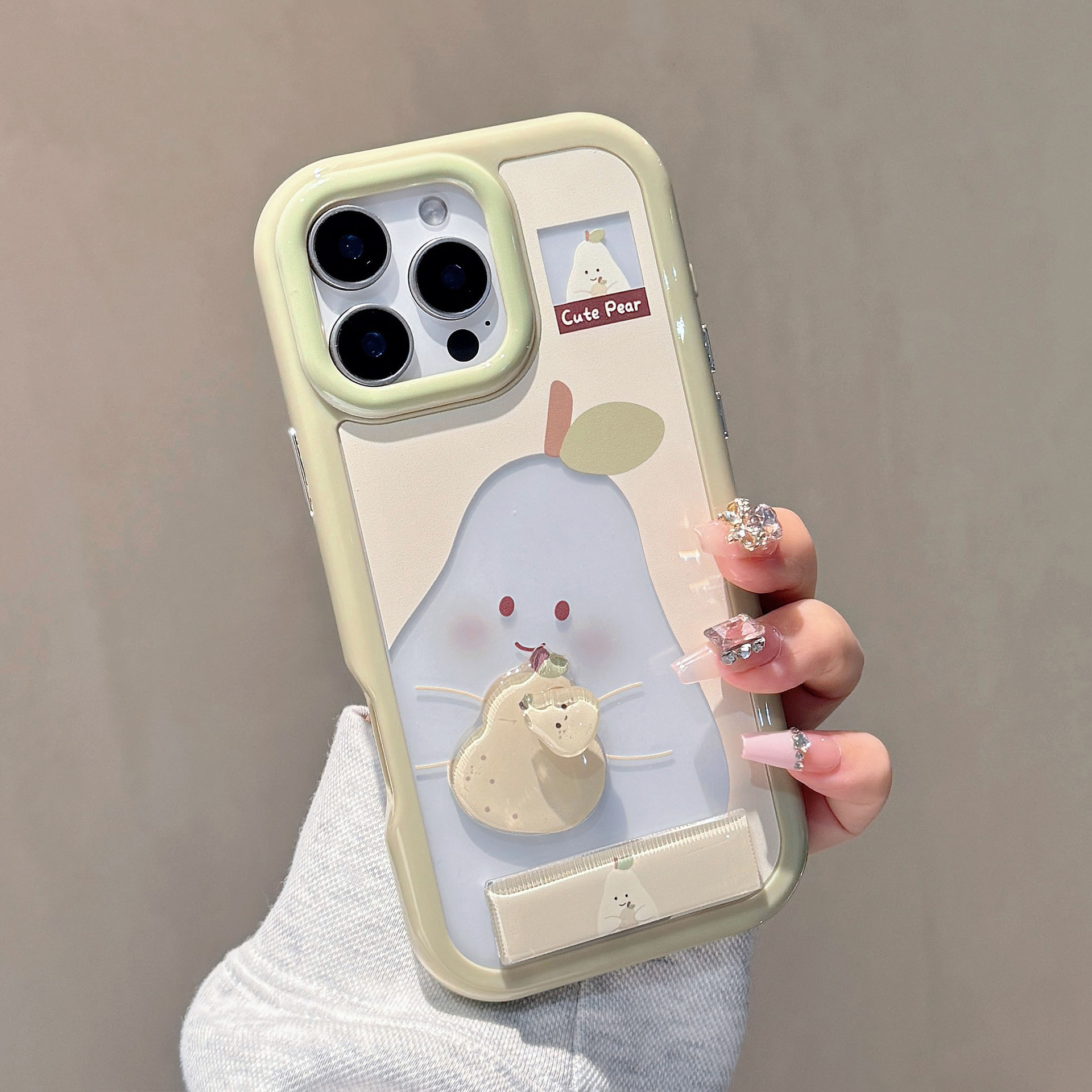 Divertido dibujo de dibujos animados lindo West Highland para Apple 15ProMax funda para teléfono móvil 16Pro berenjena 14/13 nuevo 16PM