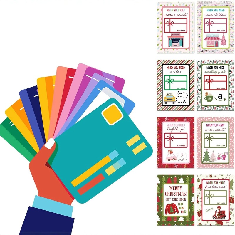 MERRY CHRISTMAS! GIFT CARD BOOK Hardcover & Durability Line|undefined