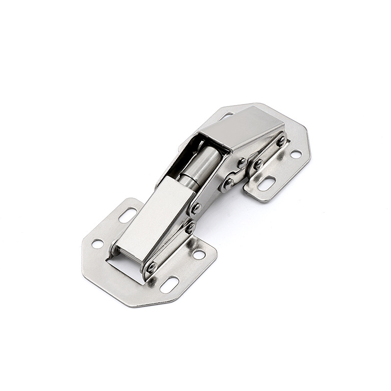 Bisagra sin perforaciones, bisagra de rana de puente sin aberturas, amortiguador de amortiguación, armario, bisagra de amortiguación hidráulica