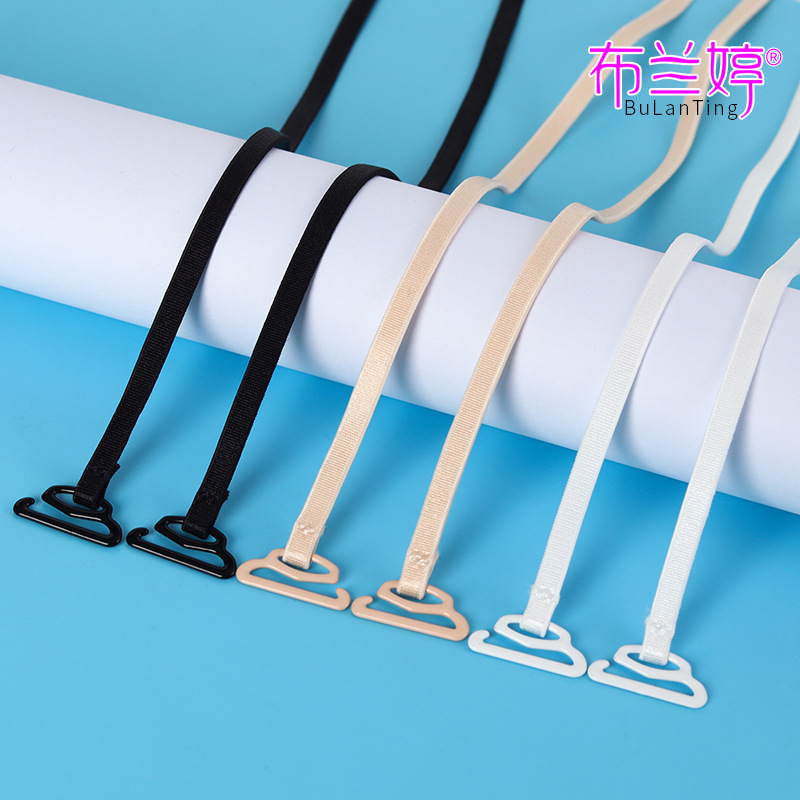 5mm nylon underwear thin shoulder strap non-slip invisible beauty back seamless strap can be exposed female bra shoulder strap female Cross 5mm nylon underwear thin shoulder strap non-slip invisible beauty back seamless strap can be exposed female bra shoulder strap female Cross