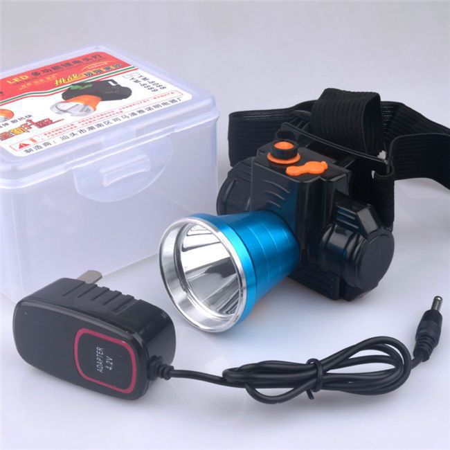 LED de alta luz luminosa de emisión remota litio eléctrico recargable faro al aire libre montado por la cabeza pescar por la noche pescar lámpara de minería linterna image 13