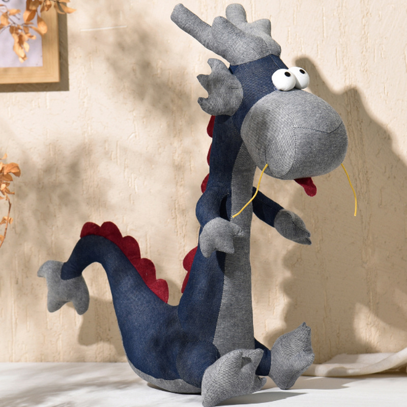 毛绒玩具卡通龙公仔儿童吉祥礼物玩偶生肖龙布偶饰品玩偶定 制