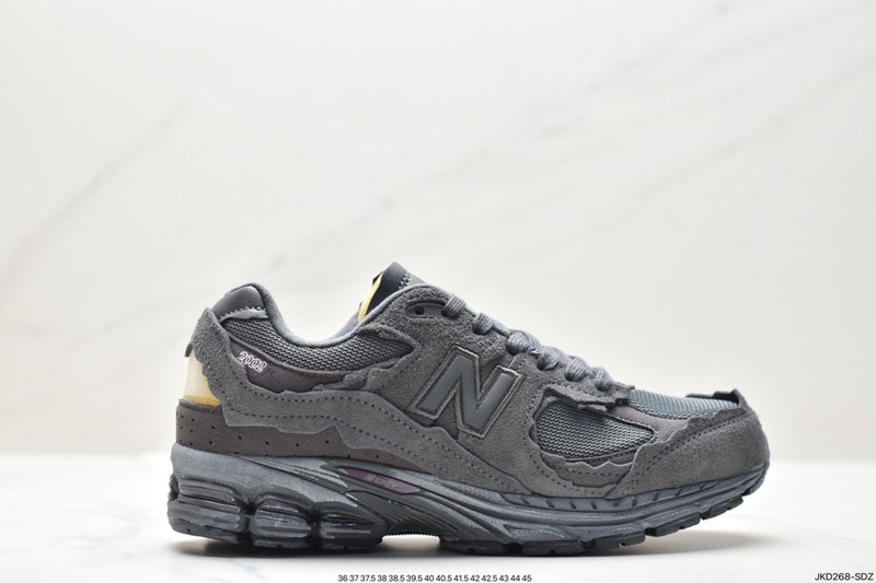 莆田靴ピュアオリジナル NB2002 クラシックオリジナルグレーレトロメンズとレディースシューズファッションお父さん靴カジュアルスポーツランニングシューズ|undefined